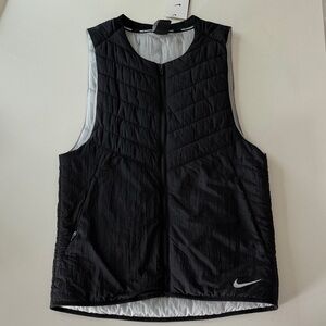 Nike Black Sleeveless Jacket